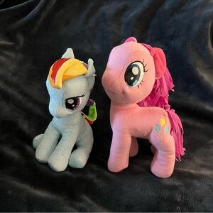 ❄️ 5/$20 My Little Pony Pinkie Pie 11” and Rainbow Dash 10” Bundle